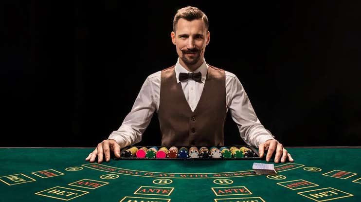 Live dealer baccarat table on pjc login for Philippines players